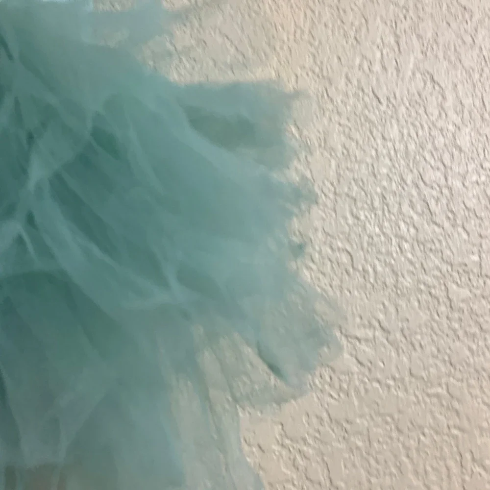 Mila & Rose Ballerina Aqua Tulle Tank Ballet‎ Tutu Dress Size 6-12M